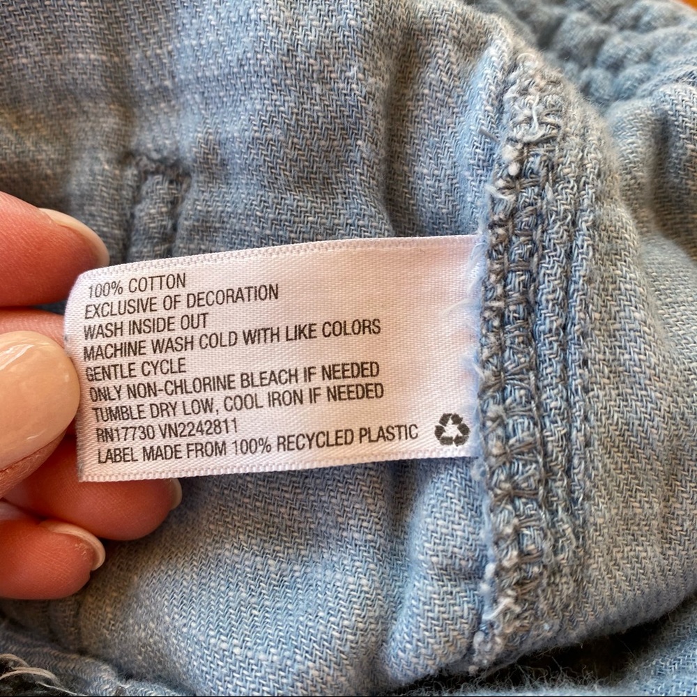 Universal Thread Chambray Pants - image 4